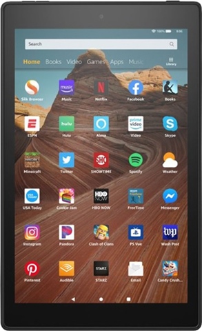 Outlet Amazon Fire HD 10 2019 in Black